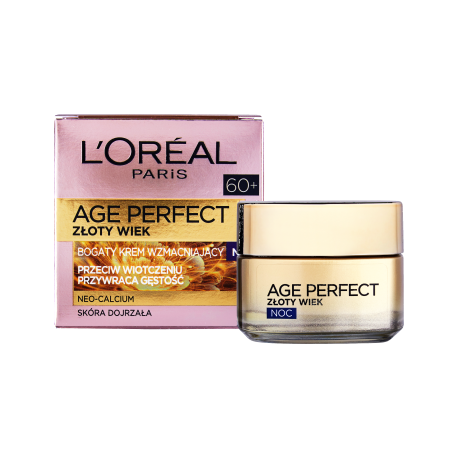 Loreal Age Perfect 60 Złoty Wiek Bogaty Krem Wzmacniający na noc 50ml