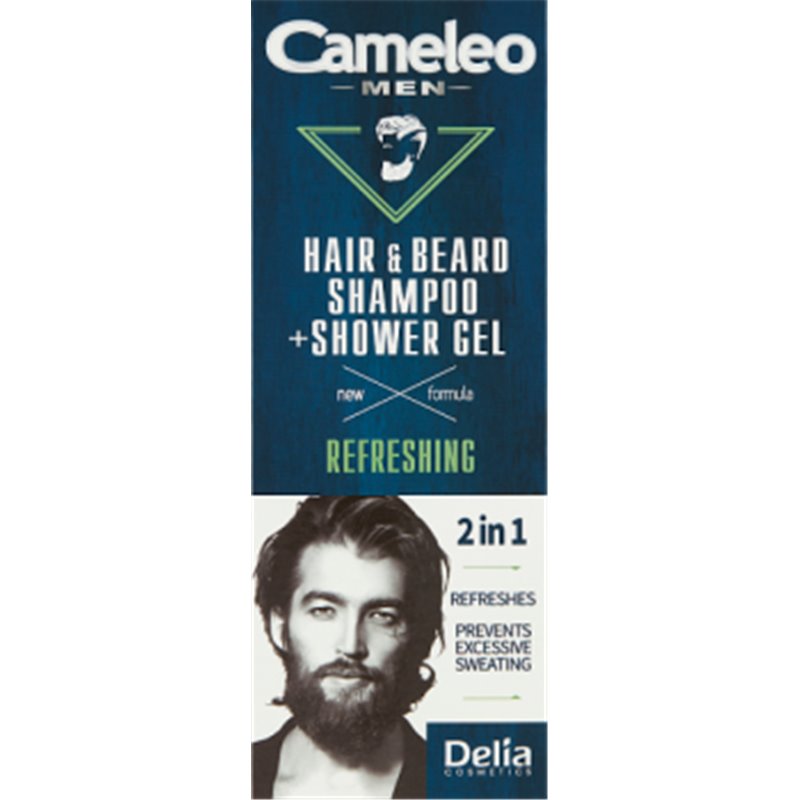 Cameleo Men szampon 2w1 Refreshing 150ml
