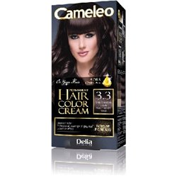 Cameleo Omega farba do włosów 3.3 Dark Chocolate Brown