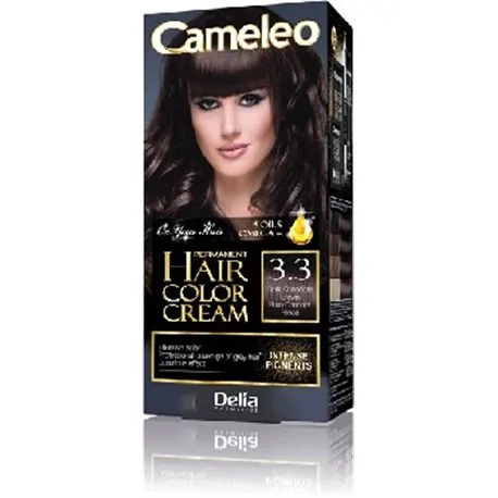 Cameleo Omega farba do włosów 3.3 Dark Chocolate Brown