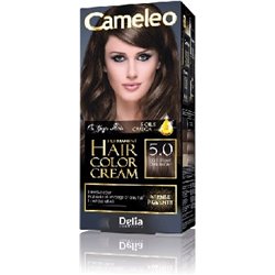 Cameleo Omega farba do włosów 5.0 Light Brown