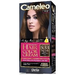 Cameleo Omega farba do włosów 5.33 Intensywny Złoty Brąz