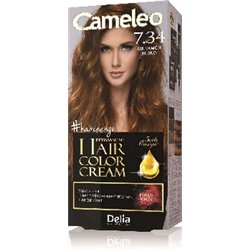Cameleo Omega farba do włosów 7.34 Cinnamon Blond
