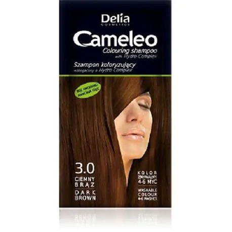 Cameleo szampon koloryzujący szamponetka 3.00 Ciemny Brąz saszetka