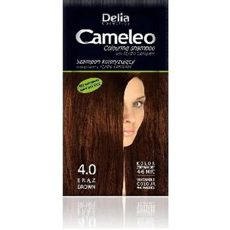 Cameleo szampon koloryzujący szamponetka 4.00 Brąz saszetka