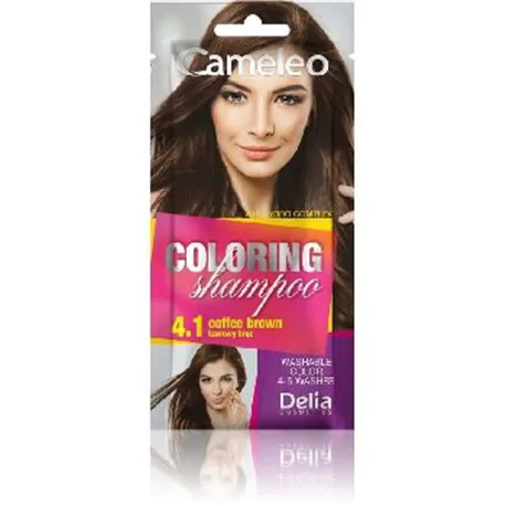 Cameleo szampon koloryzujący szamponetka 4.1 Kawowy Brąz saszetka