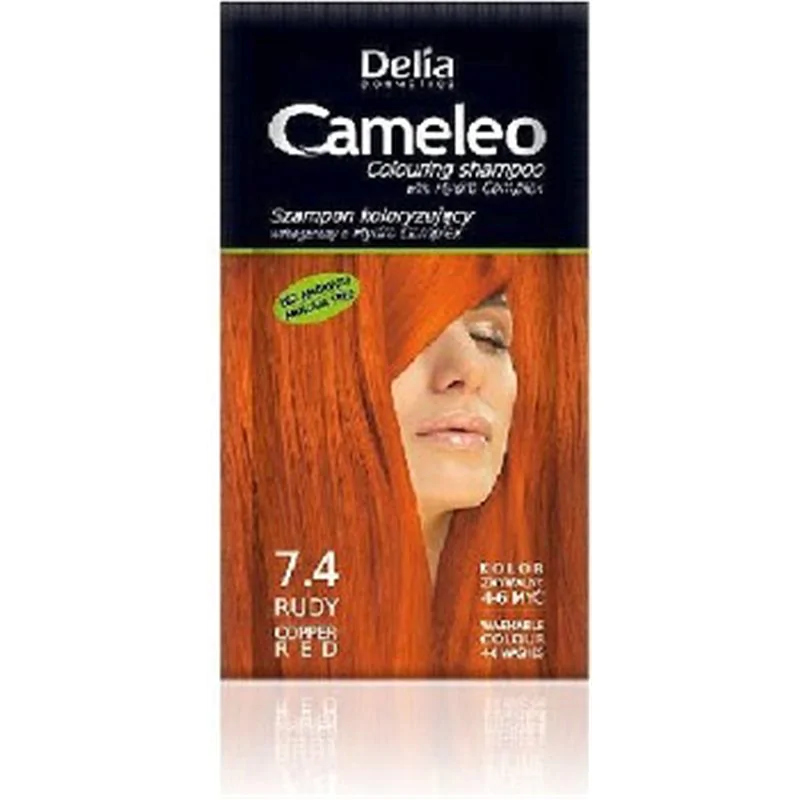 Cameleo szampon koloryzujący szamponetka 7.4 Rudy saszetka