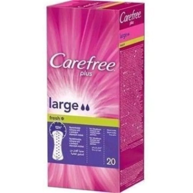 Carefree Plus Large Fresh wkładki higeniczne 20 (4+1 gratis)