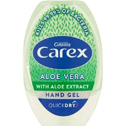 Carex Aloe Vera Antybakteryjny żel do rąk 50 ml