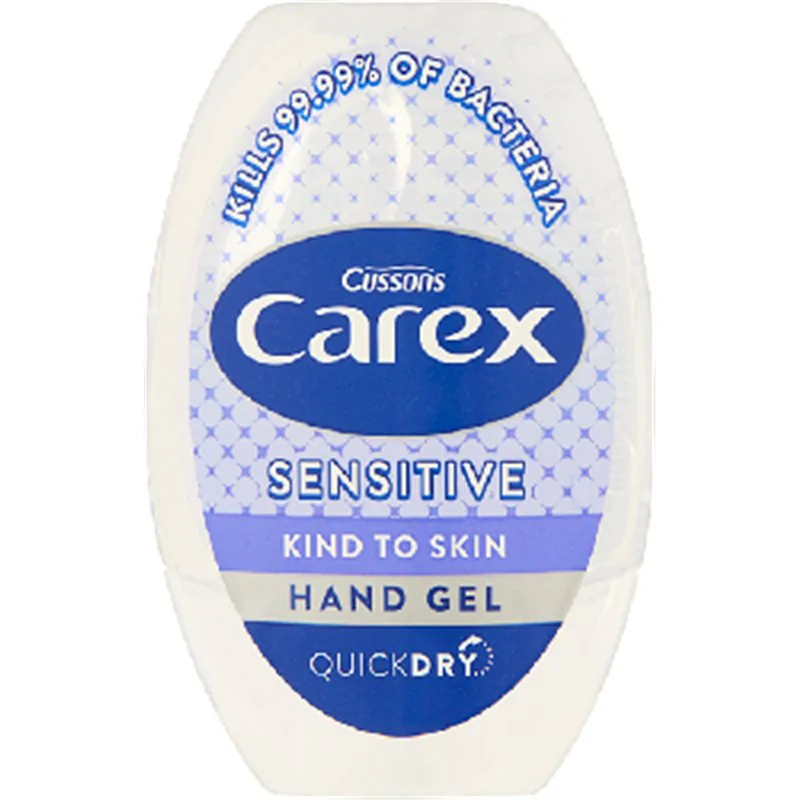 Carex Sensitive Antybakteryjny żel do rąk 50 ml