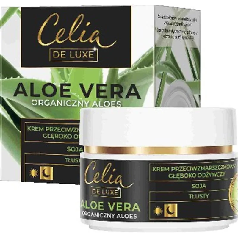 Celia Aloe Vera tłusty krem przeciwzmarszczkowy głęboko odżywczy 50ml