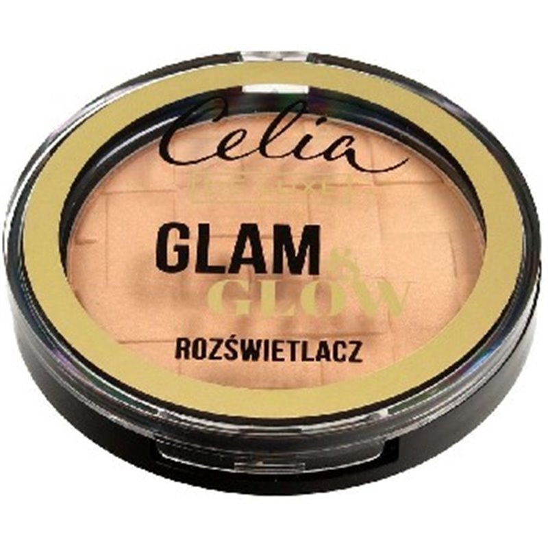 Celia Glam Glow rozświetlacz 106 Gold 9g
