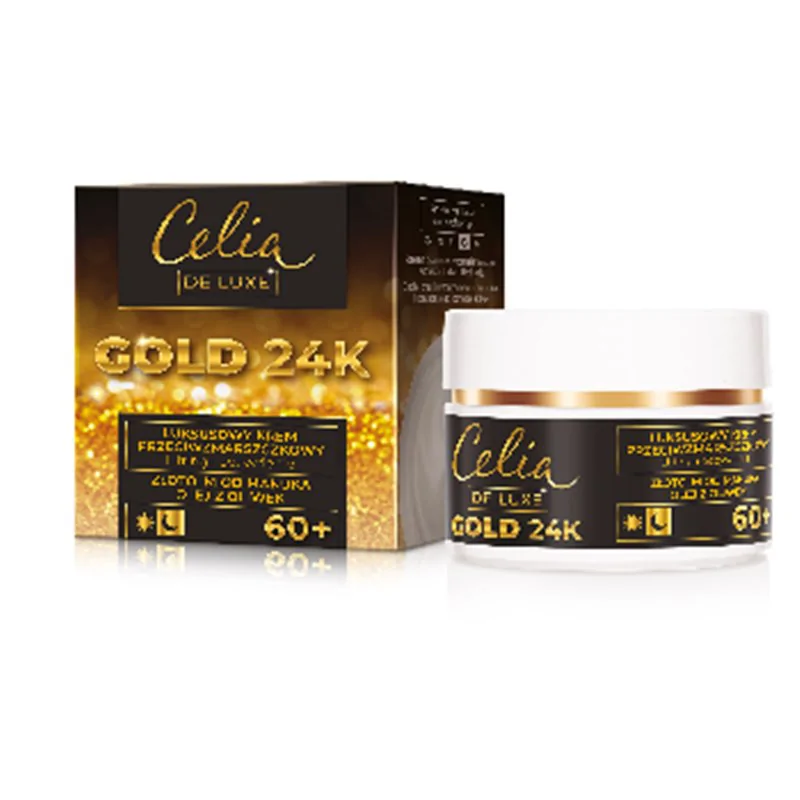 Celia Gold 24K krem na dzień i noc 60+ 50ml