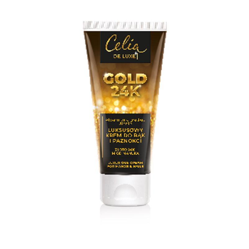 Celia Gold 24K luksusowy krem do rąk i paznokci 80ml