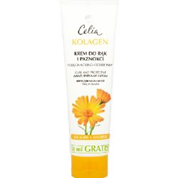 Celia Kolagen Krem do rąk i paznokci pielęgnacyjno-ochronny 125 ml