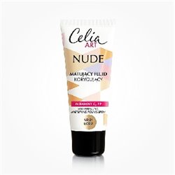 Celia Nude MAKE-UP MATUJĄCY FLUID KORYGUJĄCY podkład nr 01 ecru 30ml