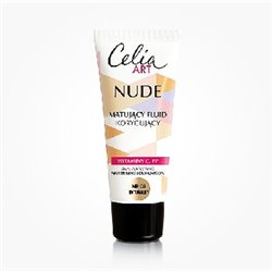 Celia Nude MAKE-UP MATUJĄCY FLUID KORYGUJĄCY podkład nr 02 naturalny 30ml
