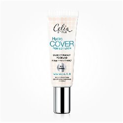 Celia Style FLUID HYDRO COVER kryjąco-nawilżający podkład 104 KARMEL