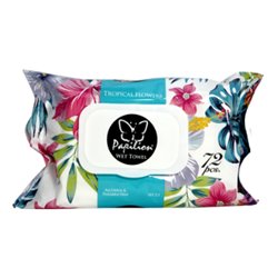 Chusteczki nawilżane Papilion Tropic Flower 72szt