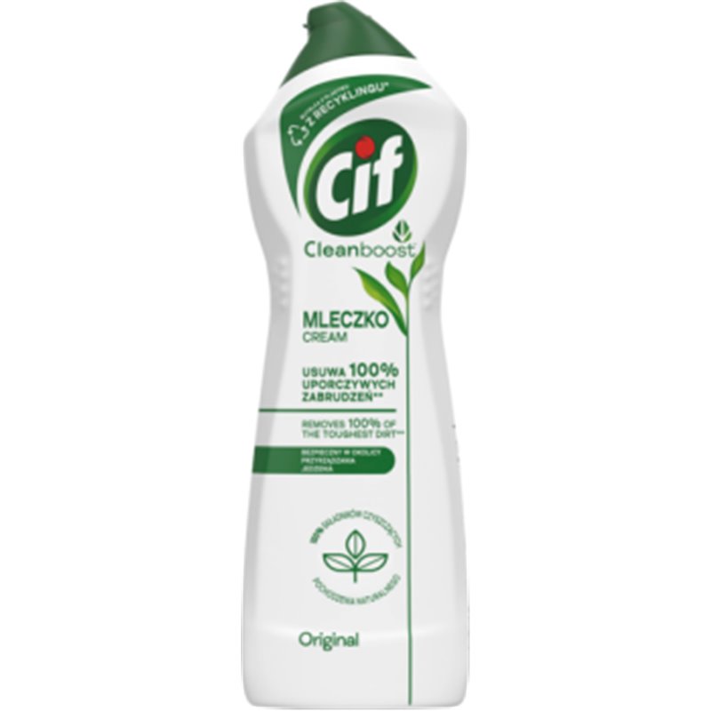 Cif Cream Original z mikrokryształkami Mleczko do czyszczenia powierzchni 780 g