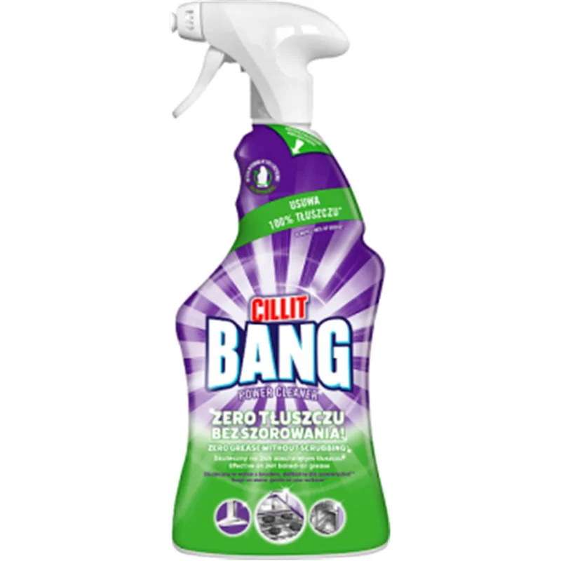 Cillit Bang Tłuszcz i Smugi Środek czyszczący spray 750 ml