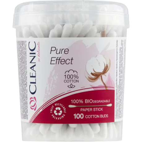 Cleanic Pure Effect Patyczki higieniczne 100 sztuk