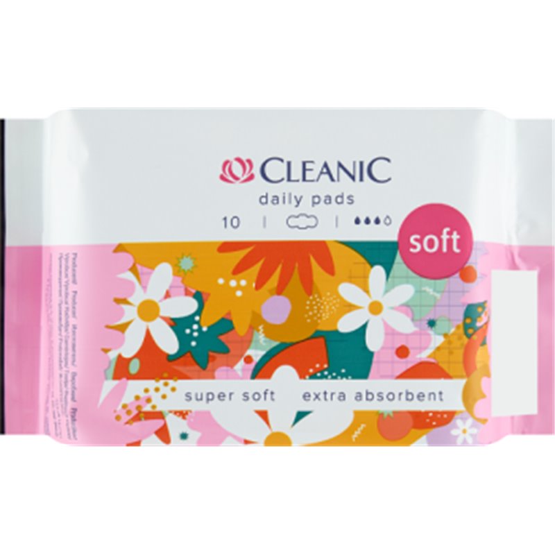 Cleanic Soft Day Podpaski higieniczne dla kobiet 10 sztuk