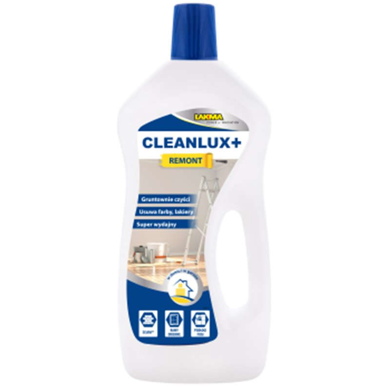 Cleanlux Plus – środek do gruntownego czyszczenia po remontach 750 ml