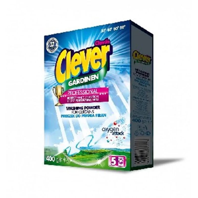 Clovin Clever Gardinen proszek do prania firan 400g