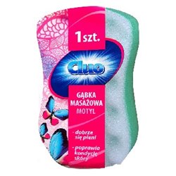 Cluo gąbka do masażu Motyl 1103