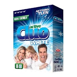 Cluo proszek do prania 600g white