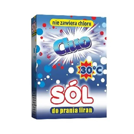 Cluo sól do prania firan 450g 