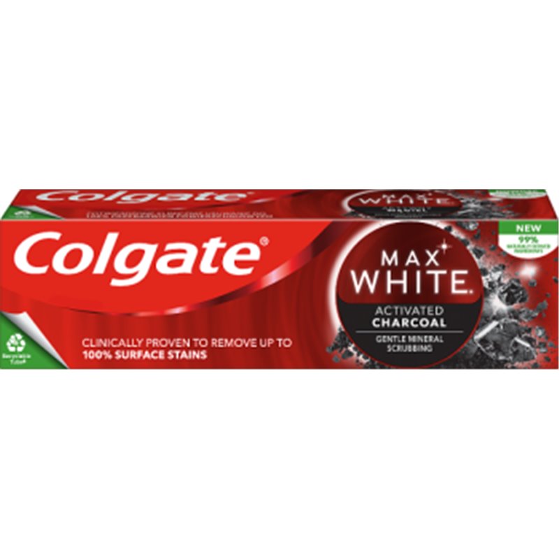 Colgate Max White Charcoal Pasta do zębów 75 ml