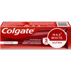 Colgate Max White Ultra Active Foam wybielająca pasta do zębów 50ml