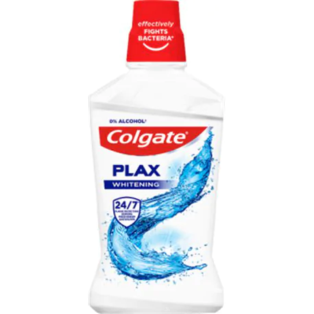 Colgate Plax Whitening Płyn do płukania jamy ustnej 500 ml
