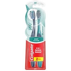 Colgate szczoteczka do zebów 360 Deep Clean Soft 2-Pack