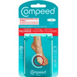 Compeed Plastry na pęcherze wąskie 6 sztuk