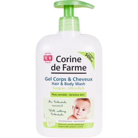 Corine de Farme BABY Szampon i żel myjący 2 w 1 delikatny 500 ml
