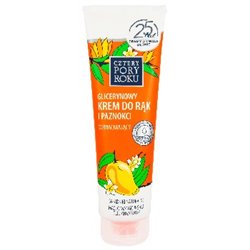 Cztery Pory Roku Glicerynowy krem do rąk z bawełną 130 ml