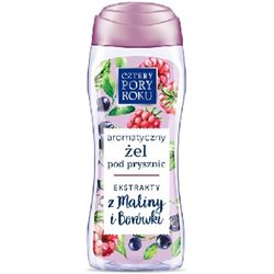 Cztery Pory Roku żel pod prysznic Malina i Borówka 300ml