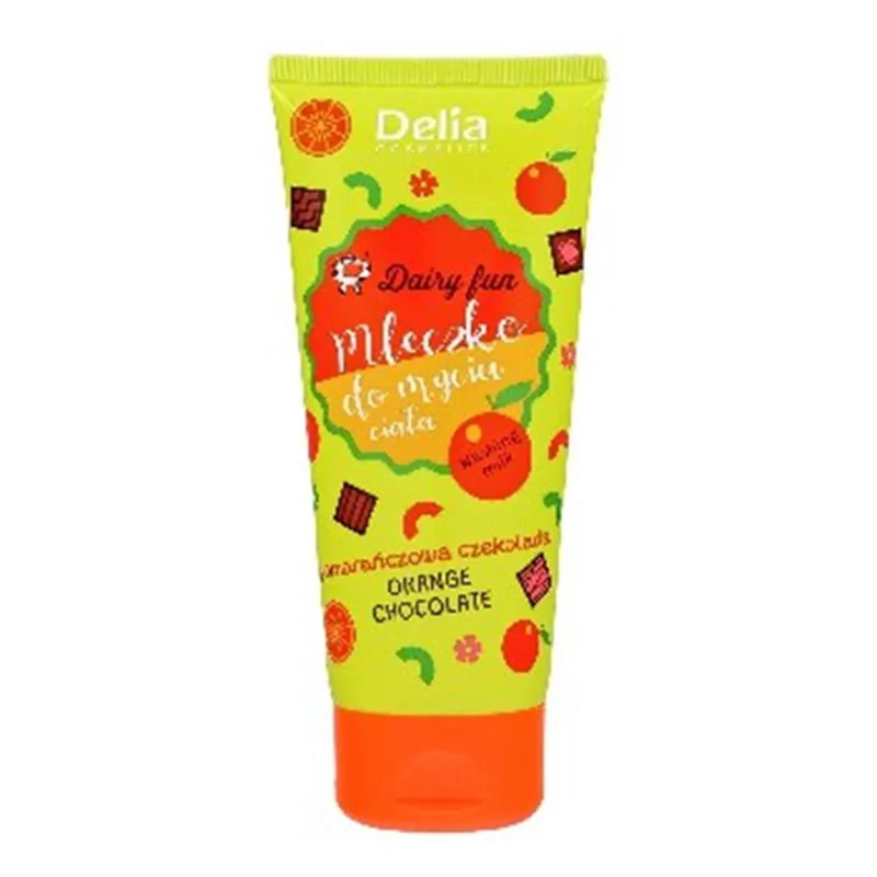 Dairy Fun mleczko do mycia ciała pomarańczowa czekolada 200ml