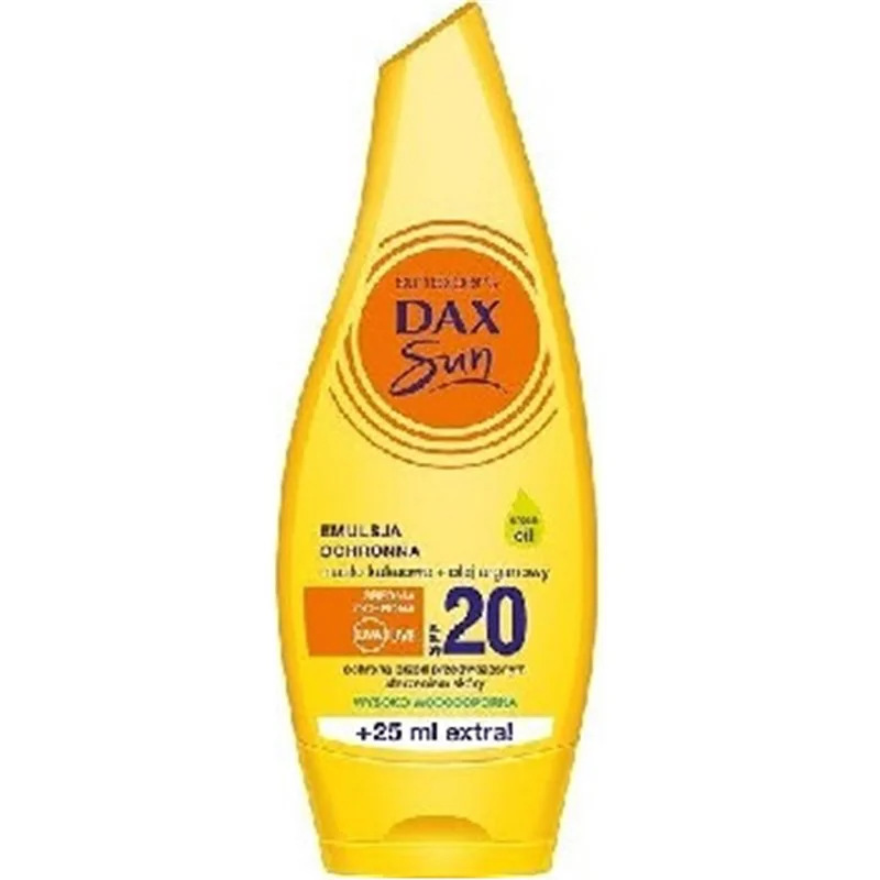 Dax Sun emulsja ochronna z masłem kakaowym i olejem arganowym SPF20 175ml