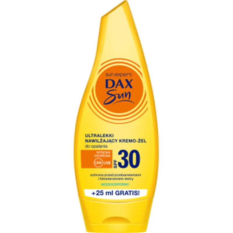 Dax Sun nawilżający kremo-żel do opalania SPF30 175ml