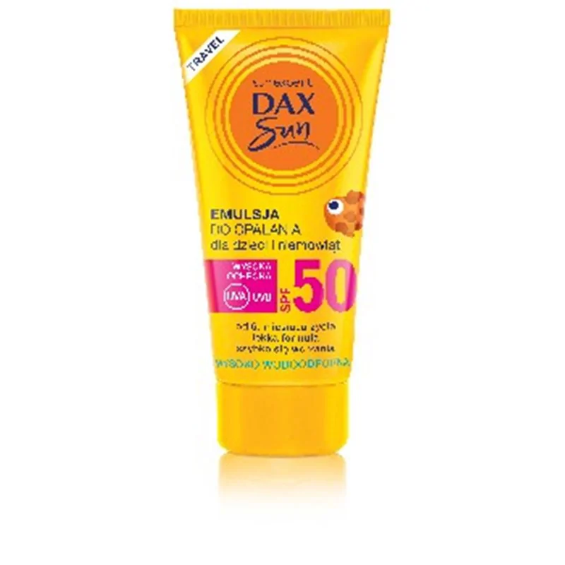 Dax Sun Travel emulsja do opalania do dzieci i niemowląt SPF50+ 50ml