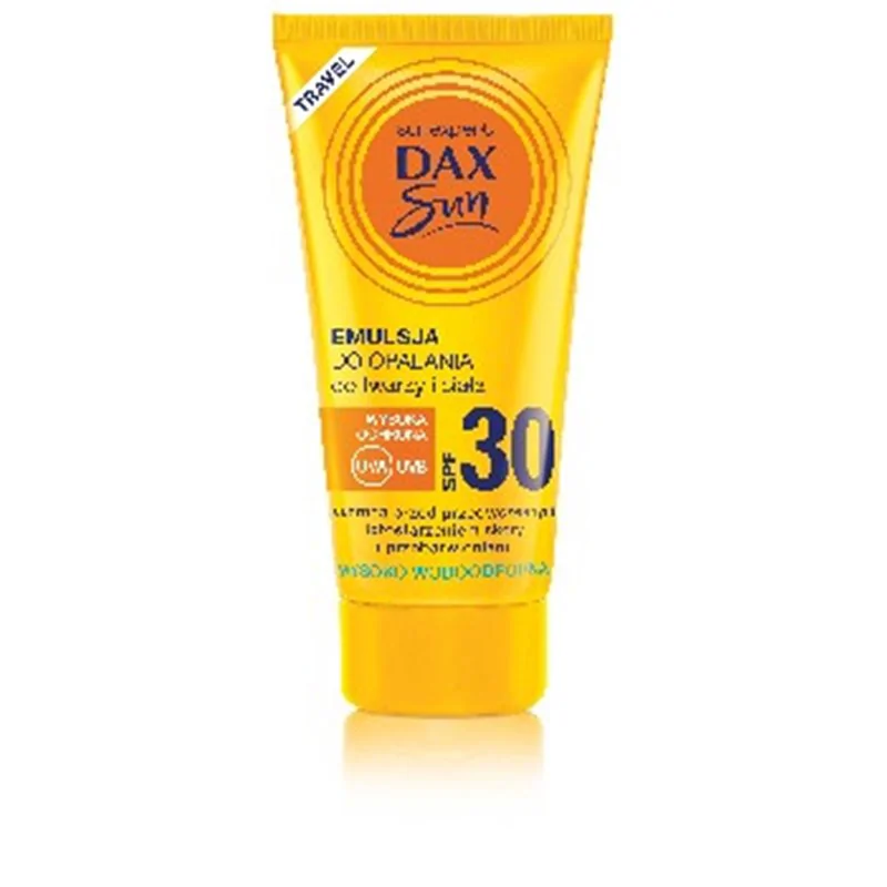 Dax Sun Travel emulsja do opalania do twarzy SPF30 50ml