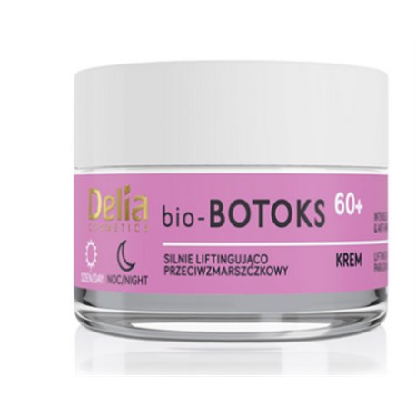 DELIA BIO-BOTOKS Krem do twarzy dzień/noc 60+ słoik 50ml