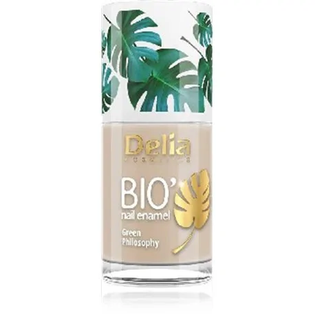 Delia Bio Green Philosophy lakier do paznokci 607 Dark Beige 11ml