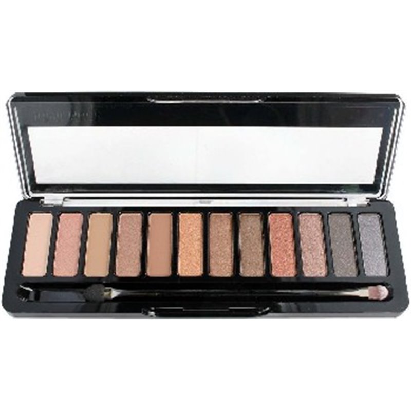 Delia Color Master 01 Eyeshadow Palette Ideal Nude 12x1g kasetka Delia Color Master 01 Eyeshadow Palette Ideal Nude 12x1g kasetka
