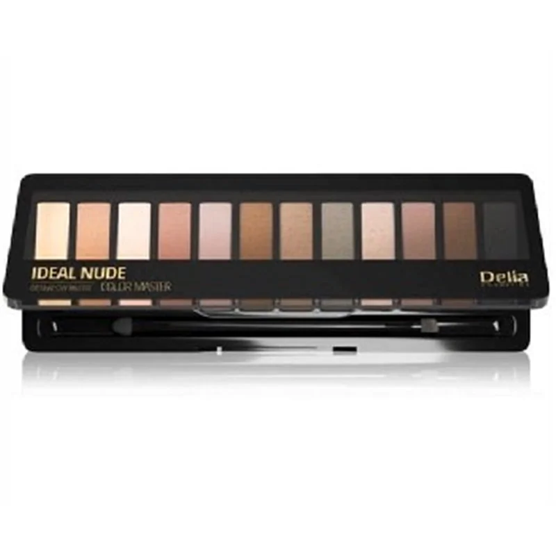 Delia Color Master 02 Eyeshadow Palette Ideal Nude 12x1g kasetka