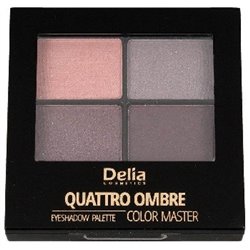 Delia Color Master Quattro Ombre 402 Tasty Plum cienie do powiek 4x1,5 kasetka